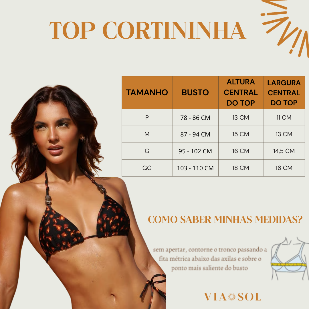 Biquíni Cortininha Selva