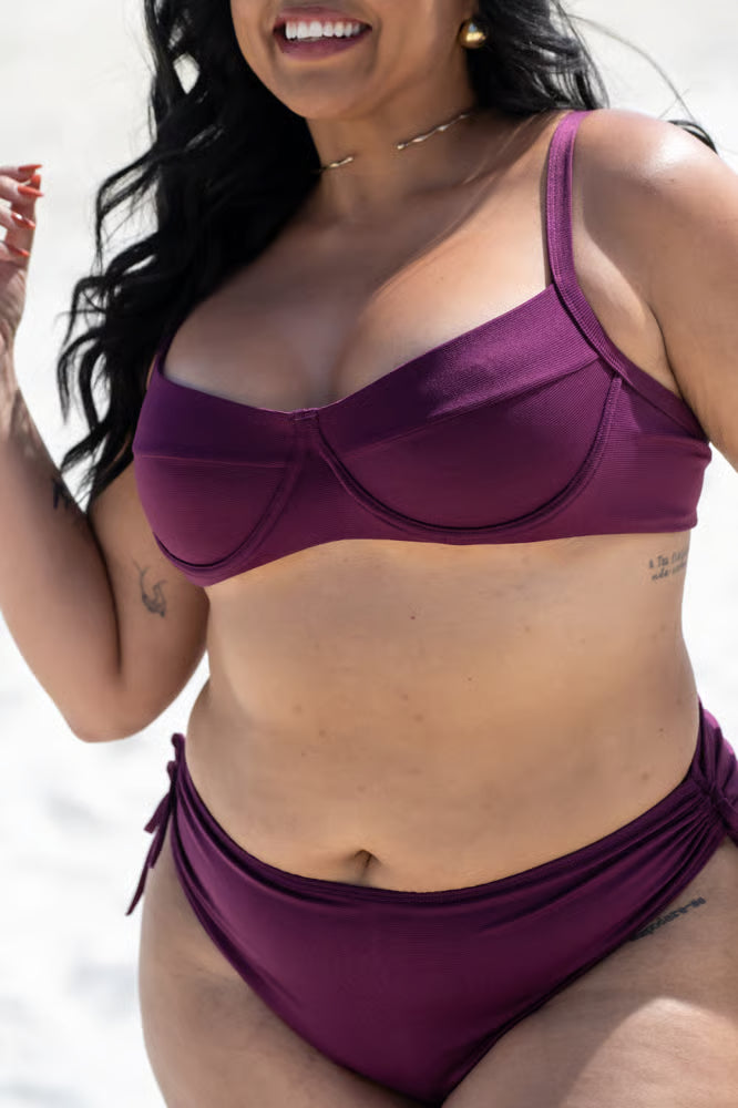 Biquíni Meia-Taça Malbec Plus Size