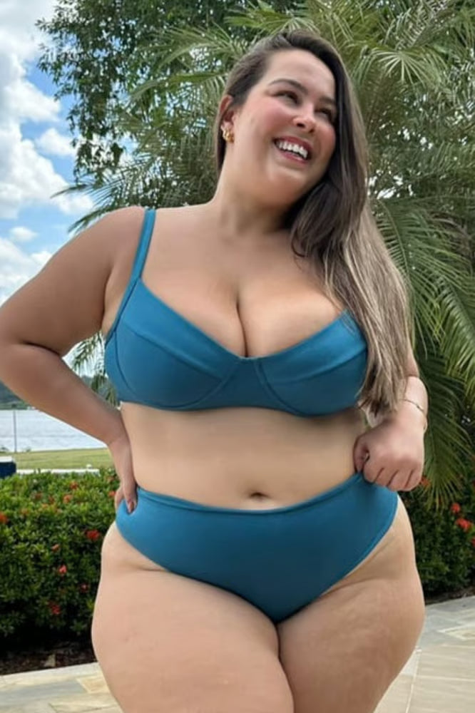 Biquíni Meia-Taça Plus Size Petróleo