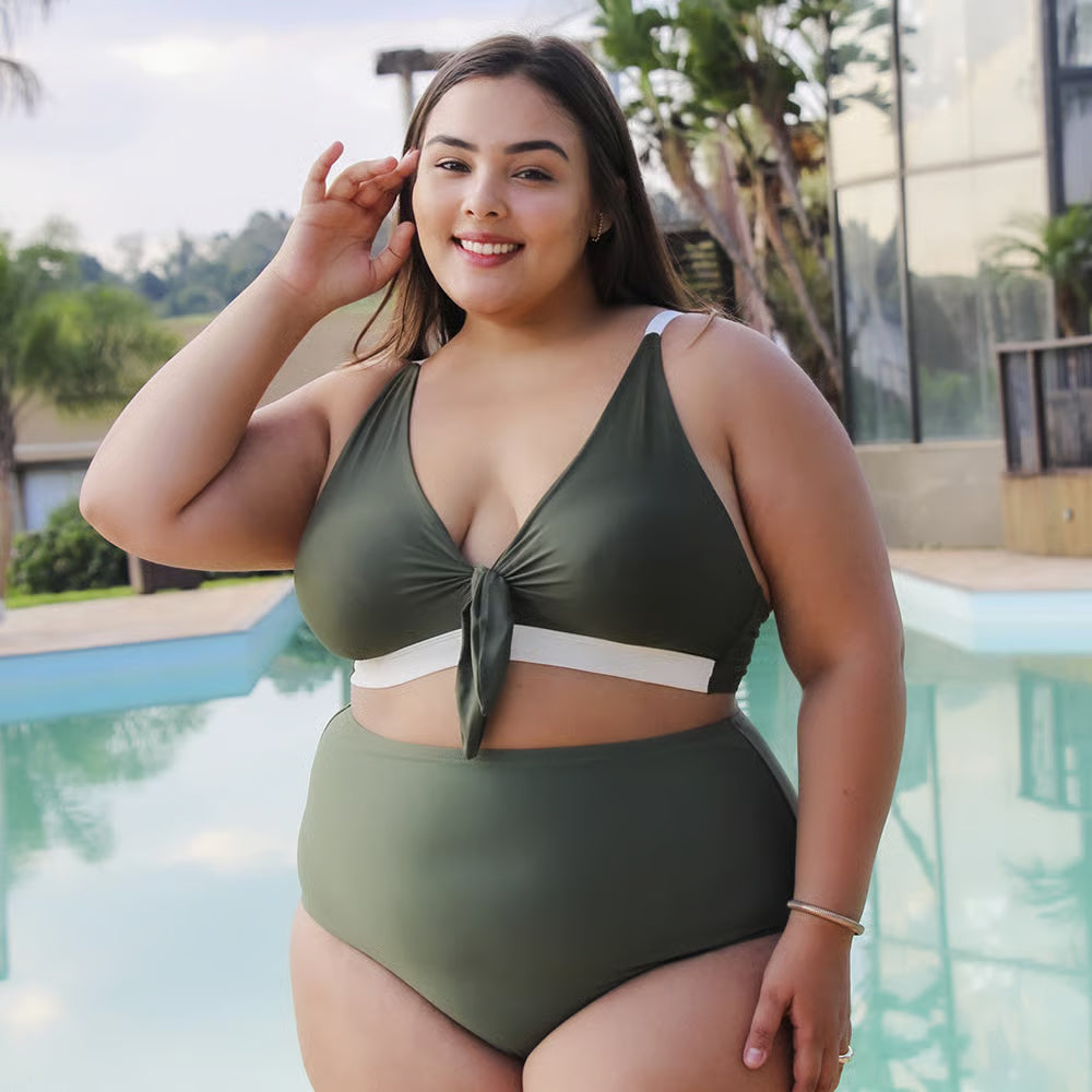 Biquíni Plus Size Maresia Militar Off
