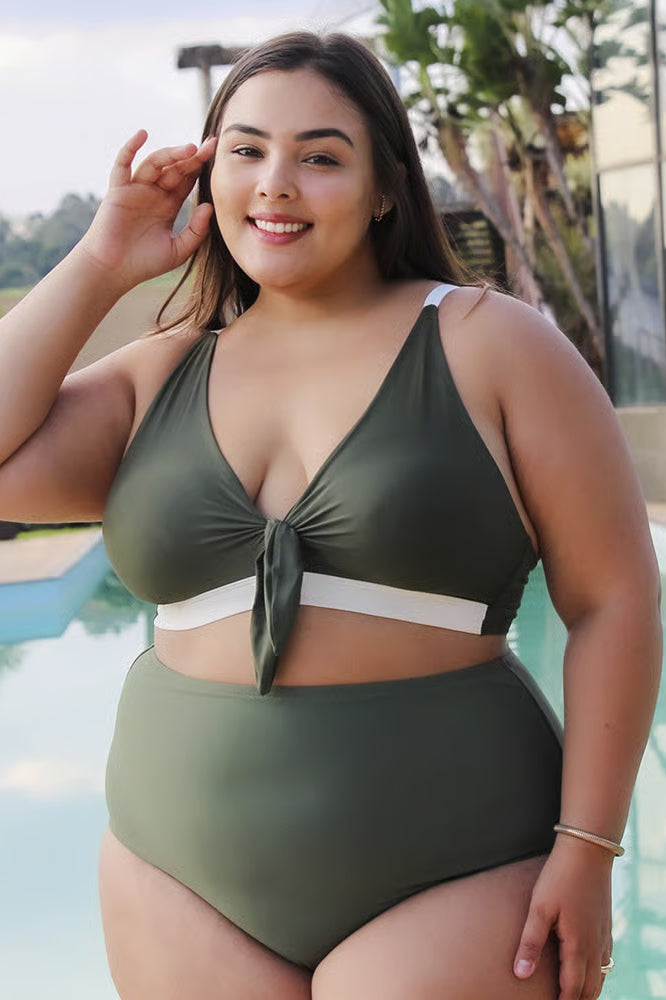 Biquíni Plus Size Maresia Militar Off