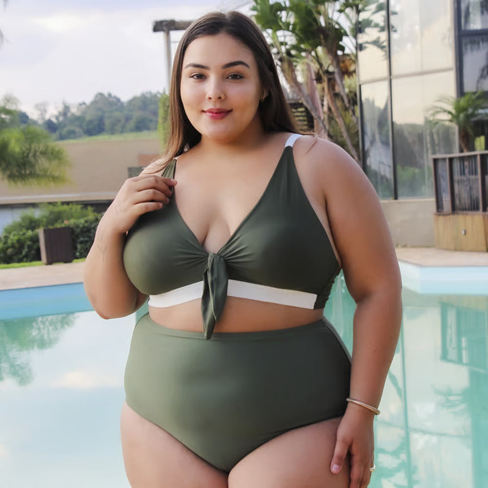Biquíni Plus Size Maresia Militar Off