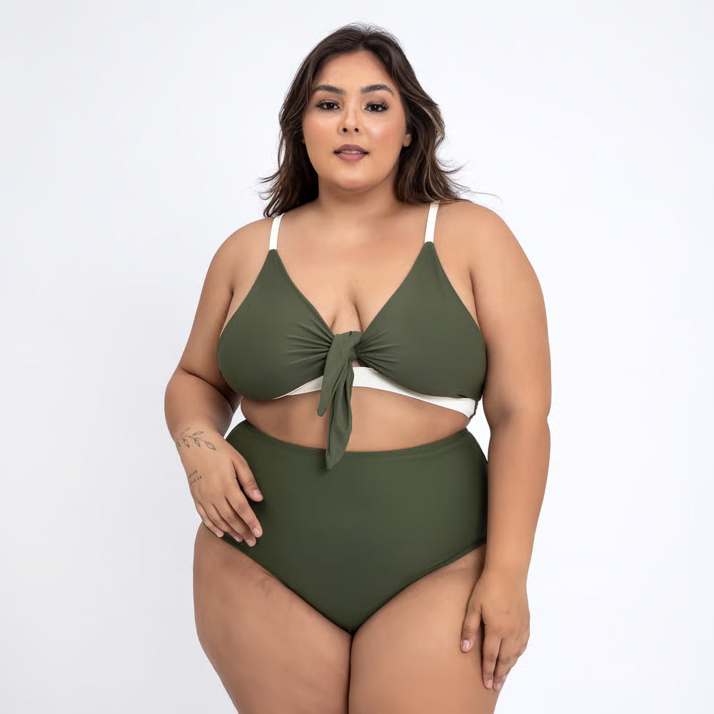 Biquíni Plus Size Maresia Militar Off