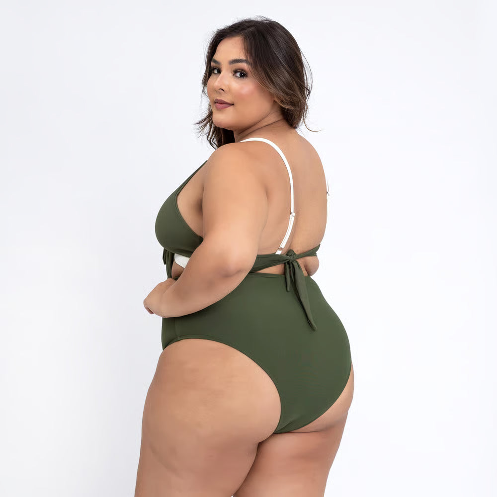 Biquíni Plus Size Maresia Militar Off