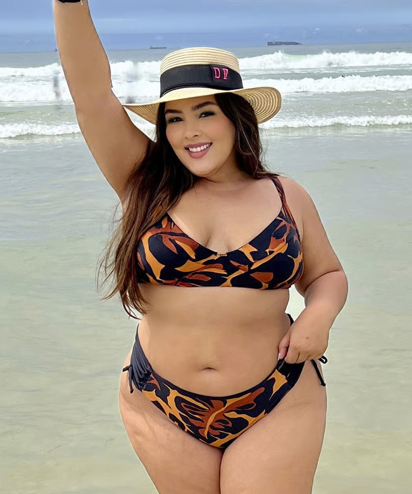 Biquíni Plus Size Meia-Taça Samoa