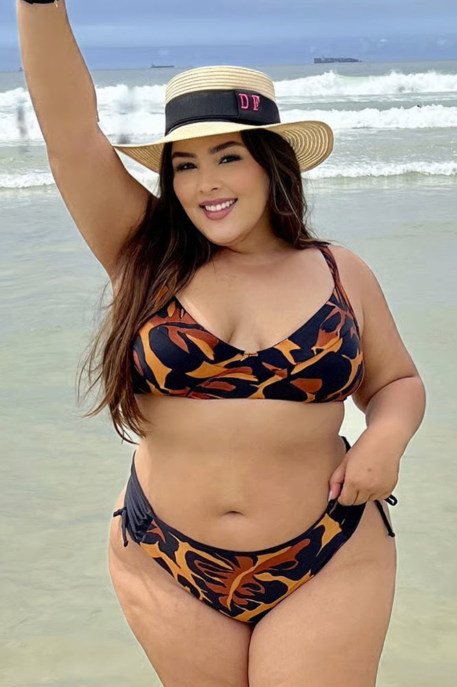 Biquíni Plus Size Meia-Taça Samoa