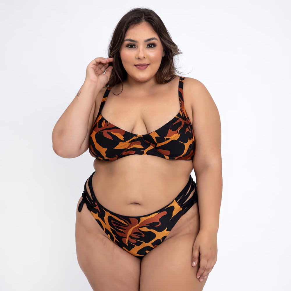 Biquíni Plus Size Meia-Taça Samoa