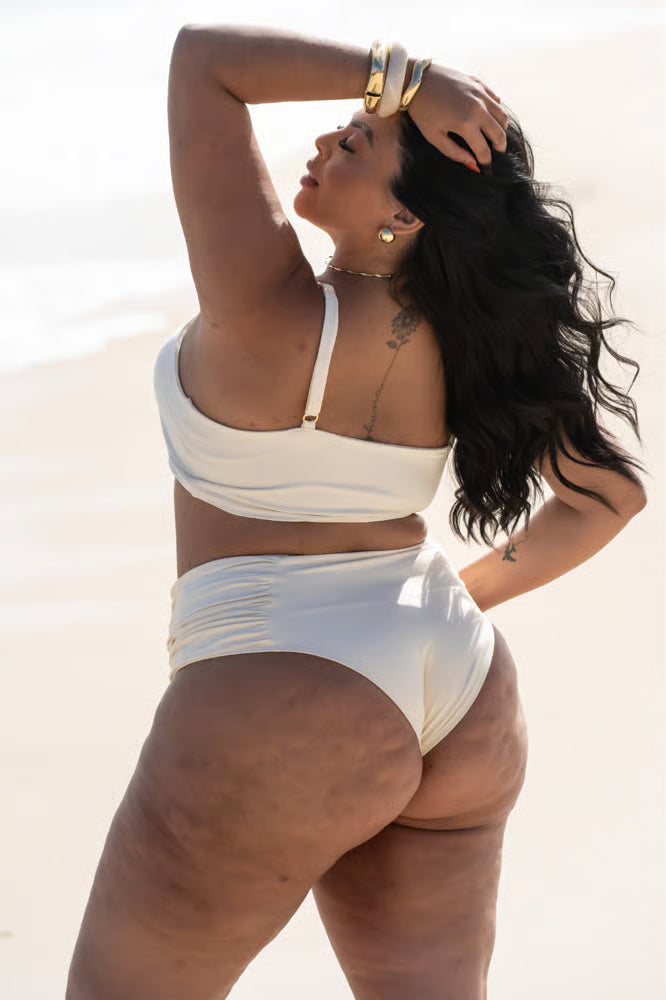 Biquíni Renata Off White Plus Size