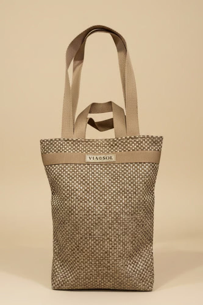 Bolsa Lari Trissê Caramelo