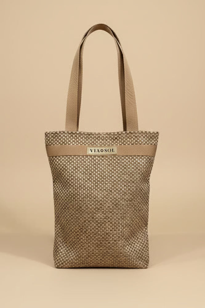 Bolsa Lari Trissê Caramelo