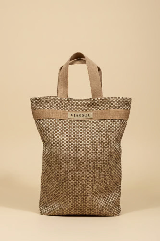 Bolsa Lari Trissê Caramelo