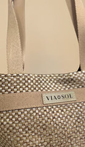 Bolsa Lari Trissê Caramelo