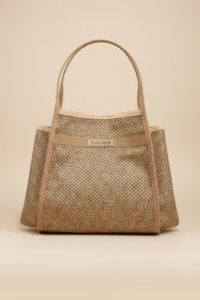 Bolsa Nara Trissê Caramelo