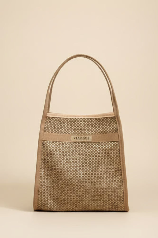 Bolsa Nara Trissê Caramelo