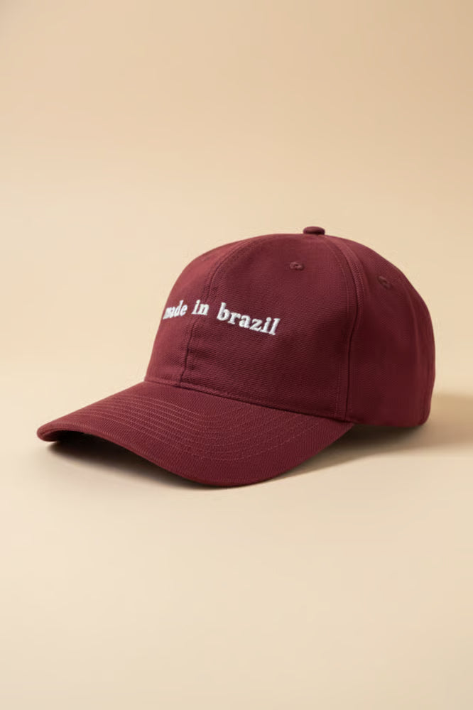 Boné Made In Brazil Cereja