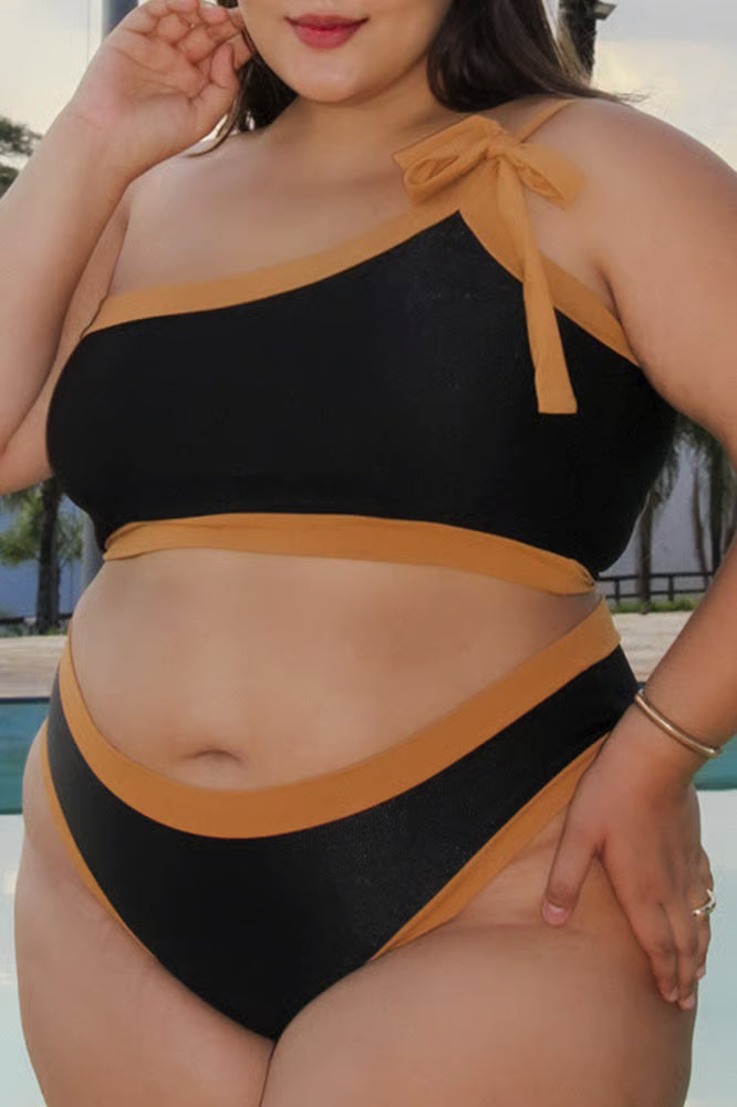 Calcinha De Biquíni Plus Size Clara Jakarta e Marrom