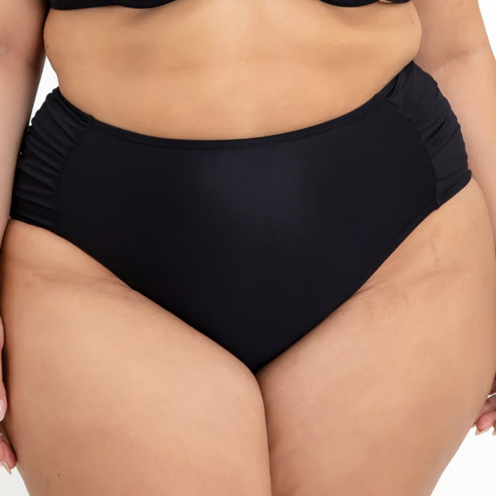 Calcinha De Biquíni Plus Size Tangão Preto