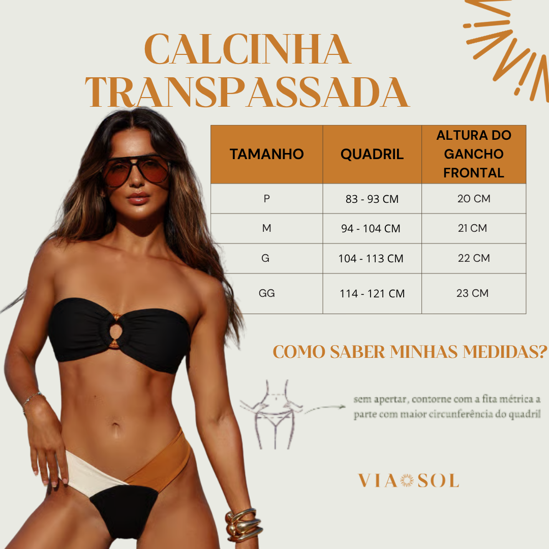 Calcinha Transpassada Brasil