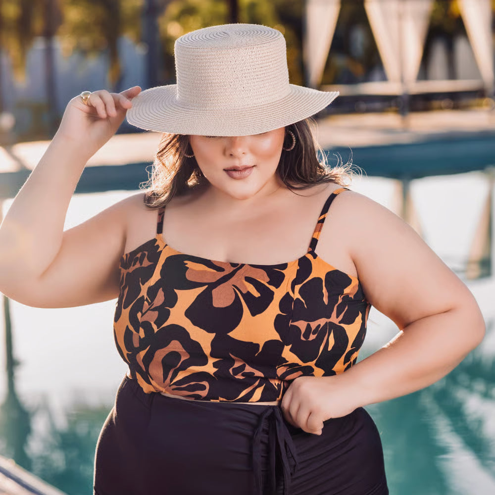 Cropped Anny Samoa Plus Size
