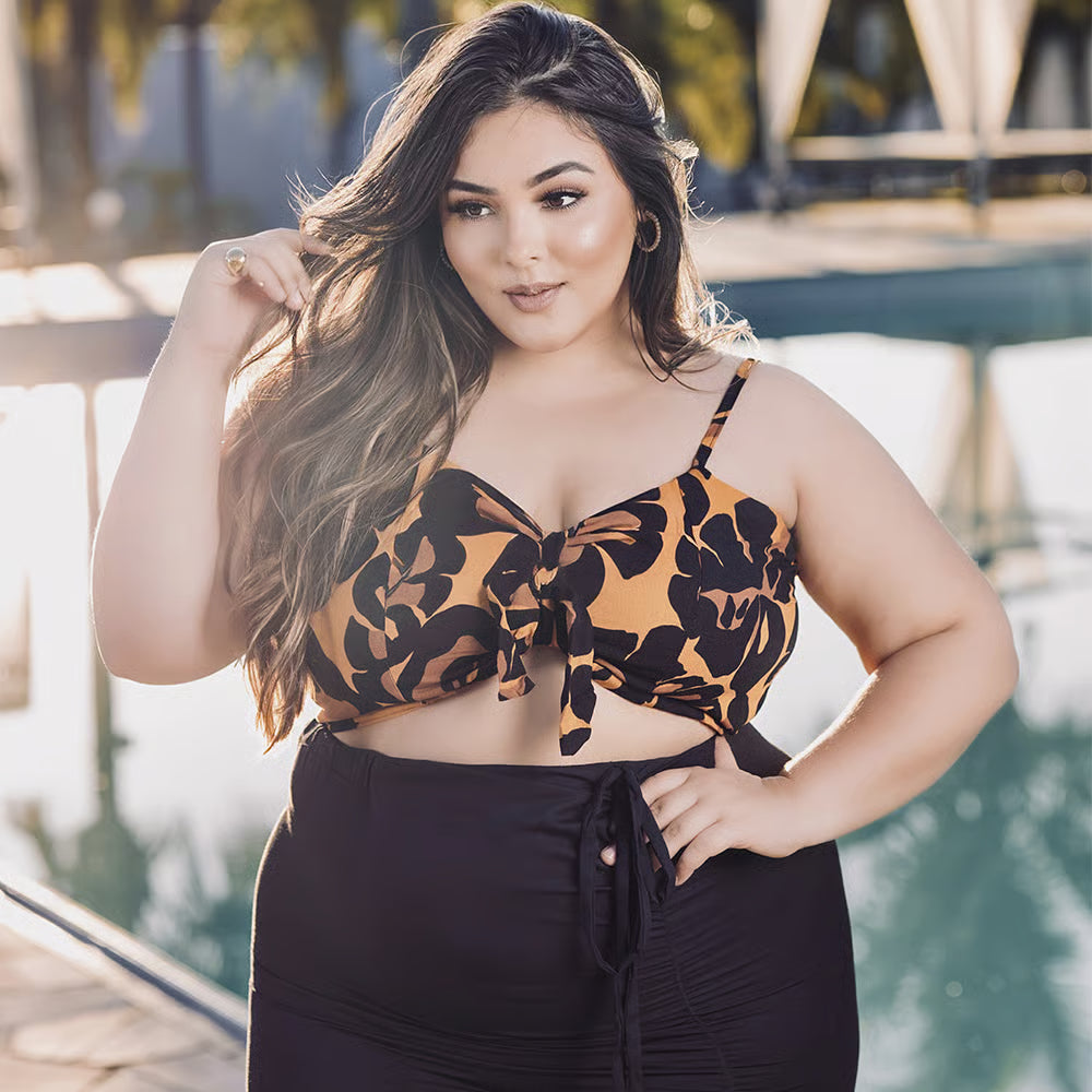 Cropped Anny Samoa Plus Size