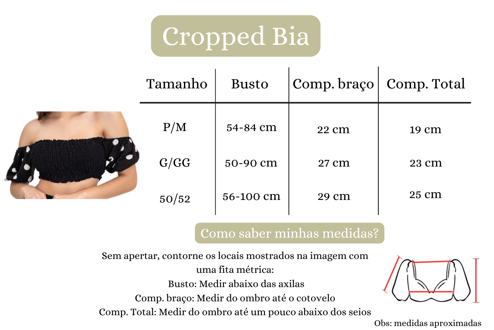 Cropped Bia Plus Size Atacama Verde