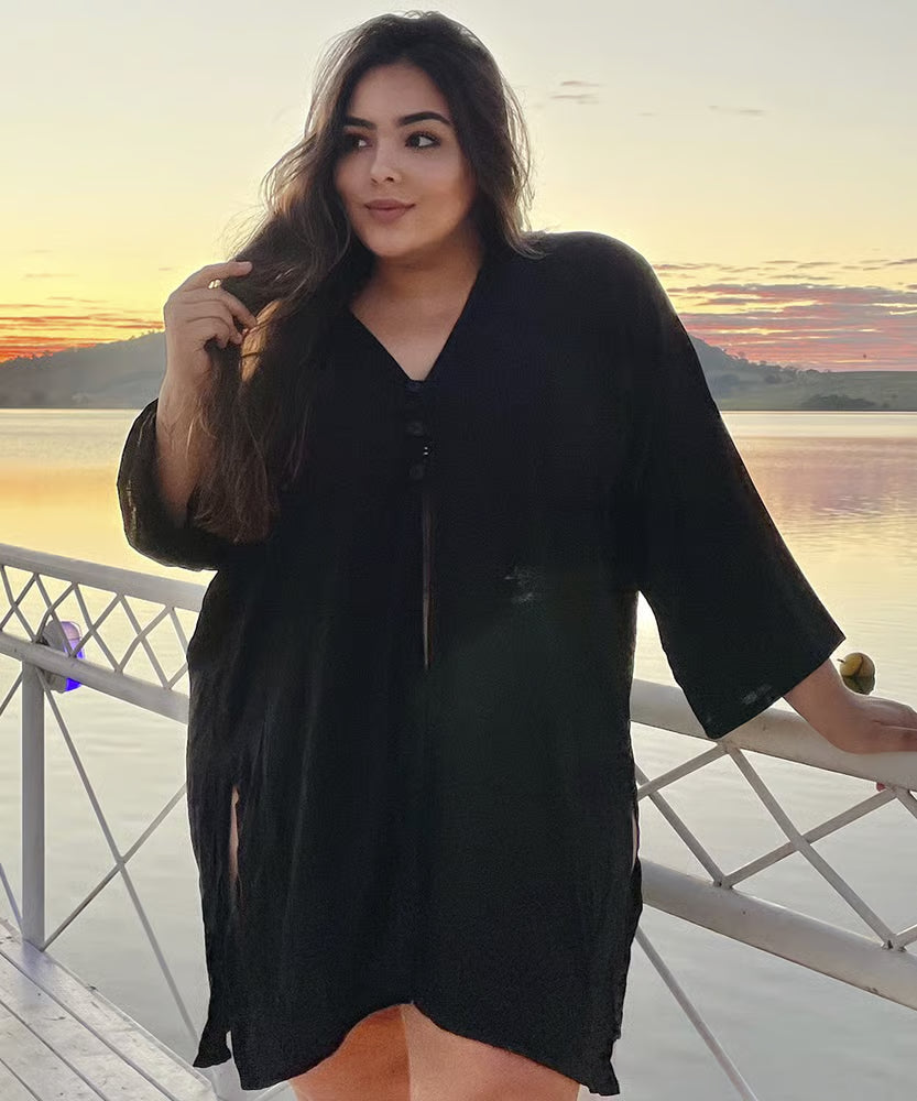 Kimono Plus Size Liz Preto
