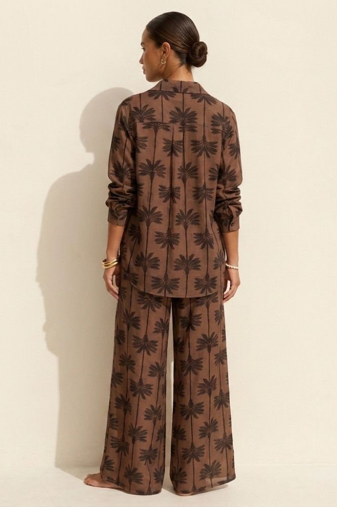 Calça Pantalona Luna Coqueiros