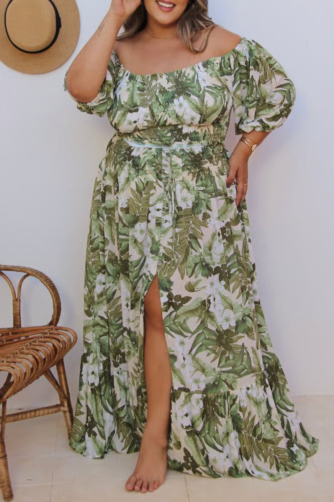 Saia Maya Plus Size Atacama Verde
