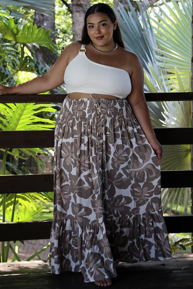Saia Maya Plus Size Samoa Nude