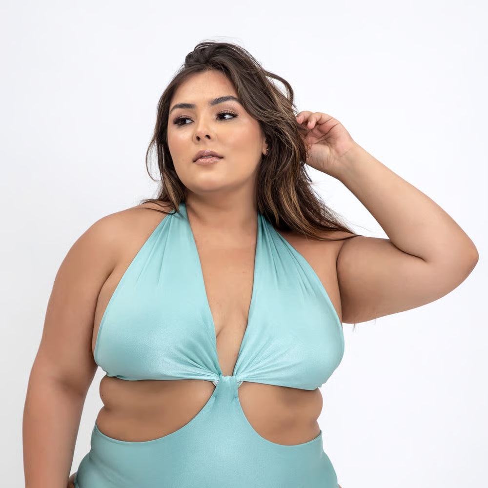 Smart Body Abacaxi Verde Claro Plus Size