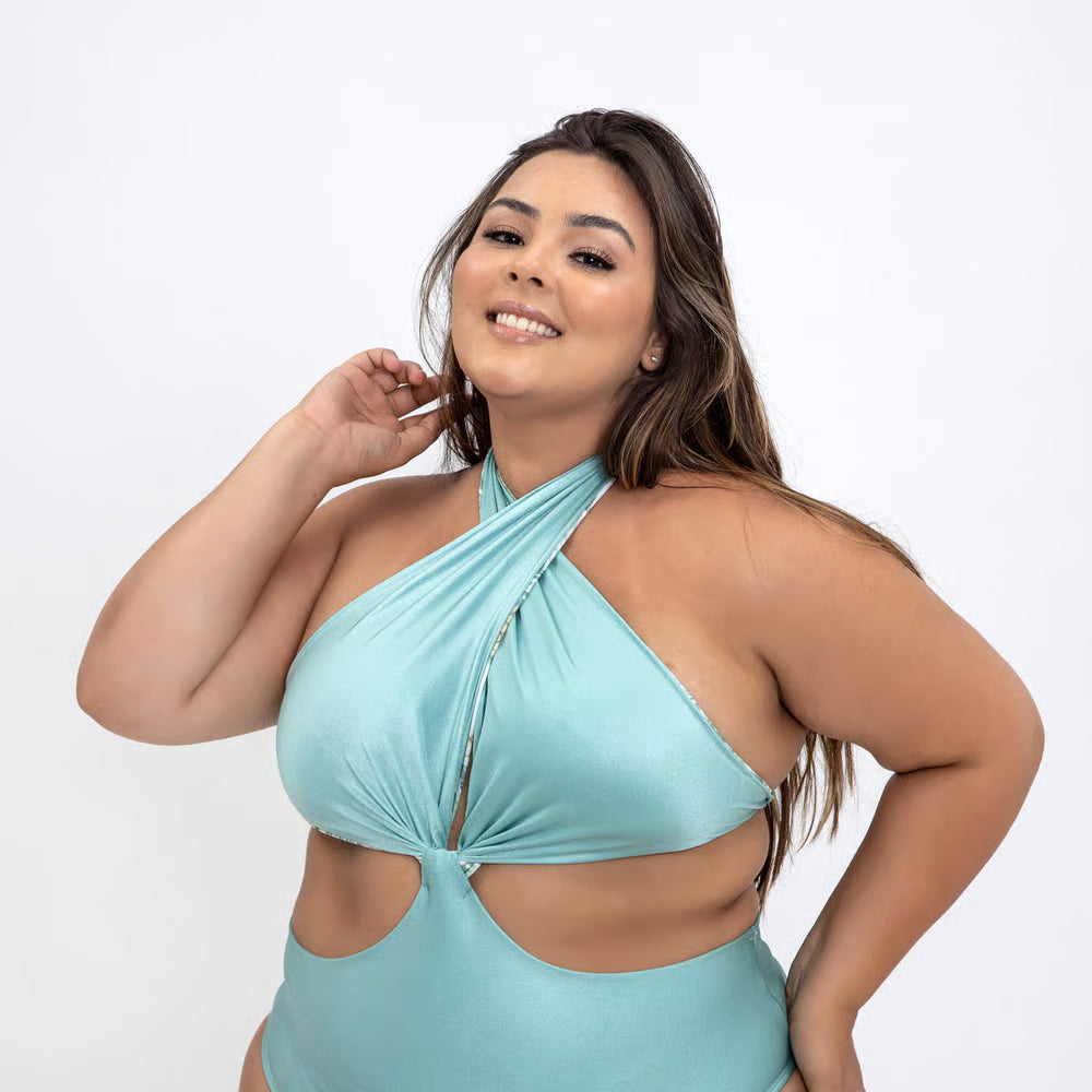 Smart Body Abacaxi Verde Claro Plus Size