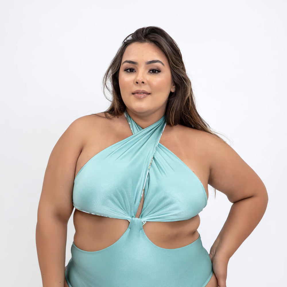 Smart Body Abacaxi Verde Claro Plus Size
