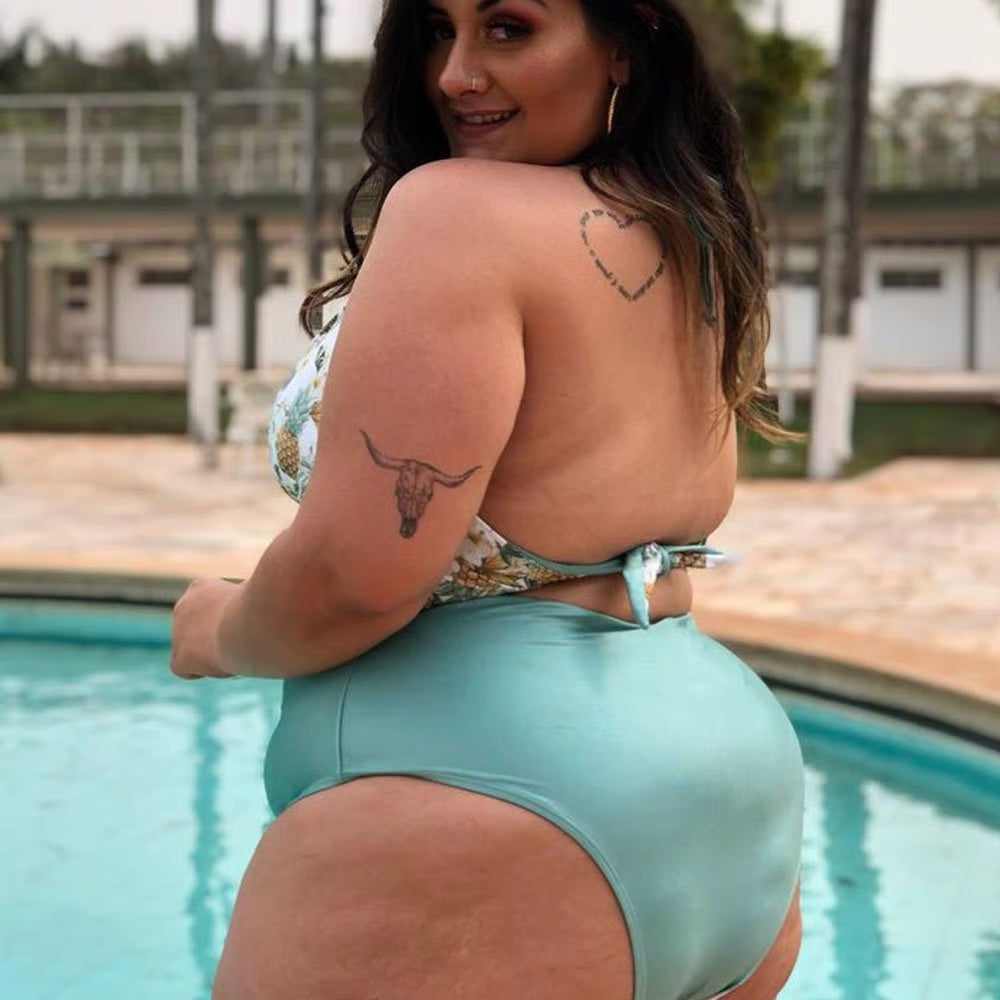 Smart Body Abacaxi Verde Claro Plus Size