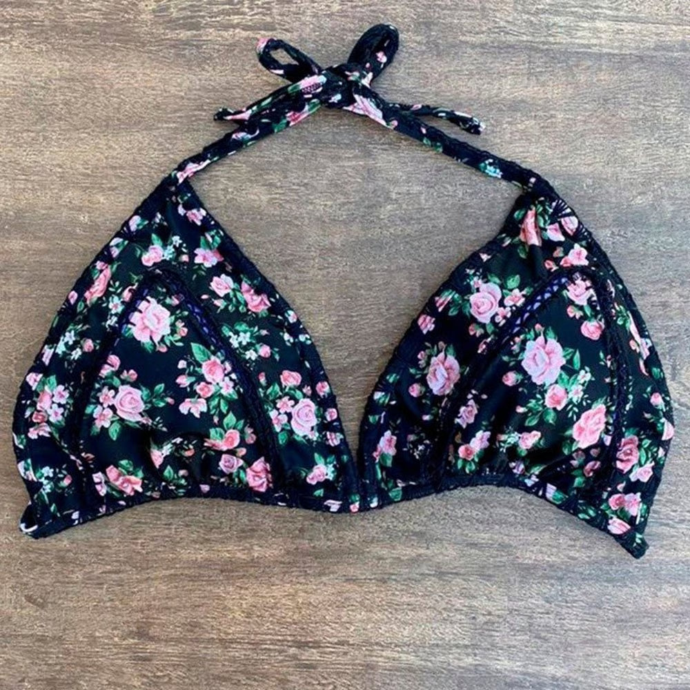 Top Biquíni Plus Size Boho Beach Flórida