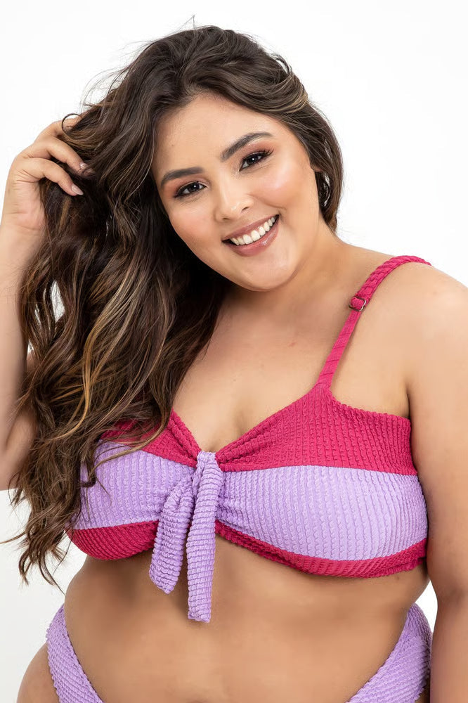 Top Biquíni Plus Size Cropped Lolita Lichia
