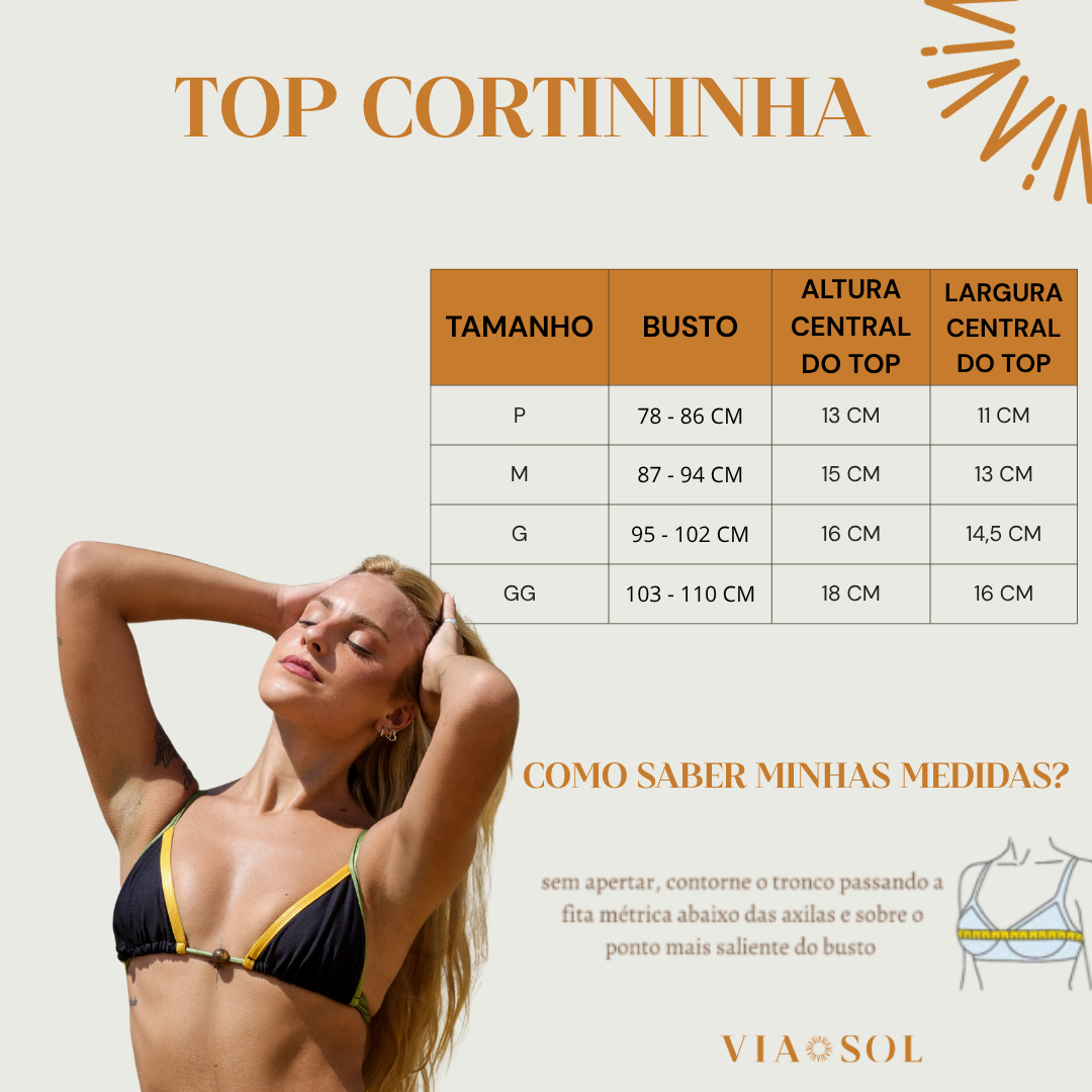 Top Cortininha Basic Paraty