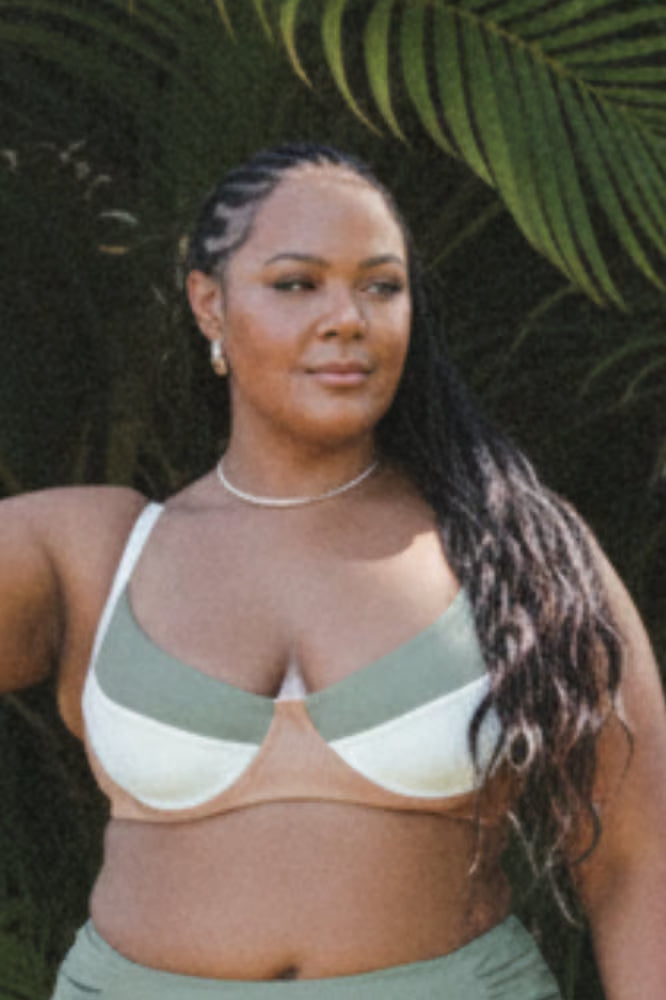 Top Plus Size Meia-Taça Raízes