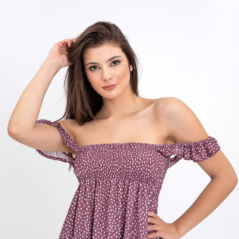 Vestido Ciganinha Curto Veneza