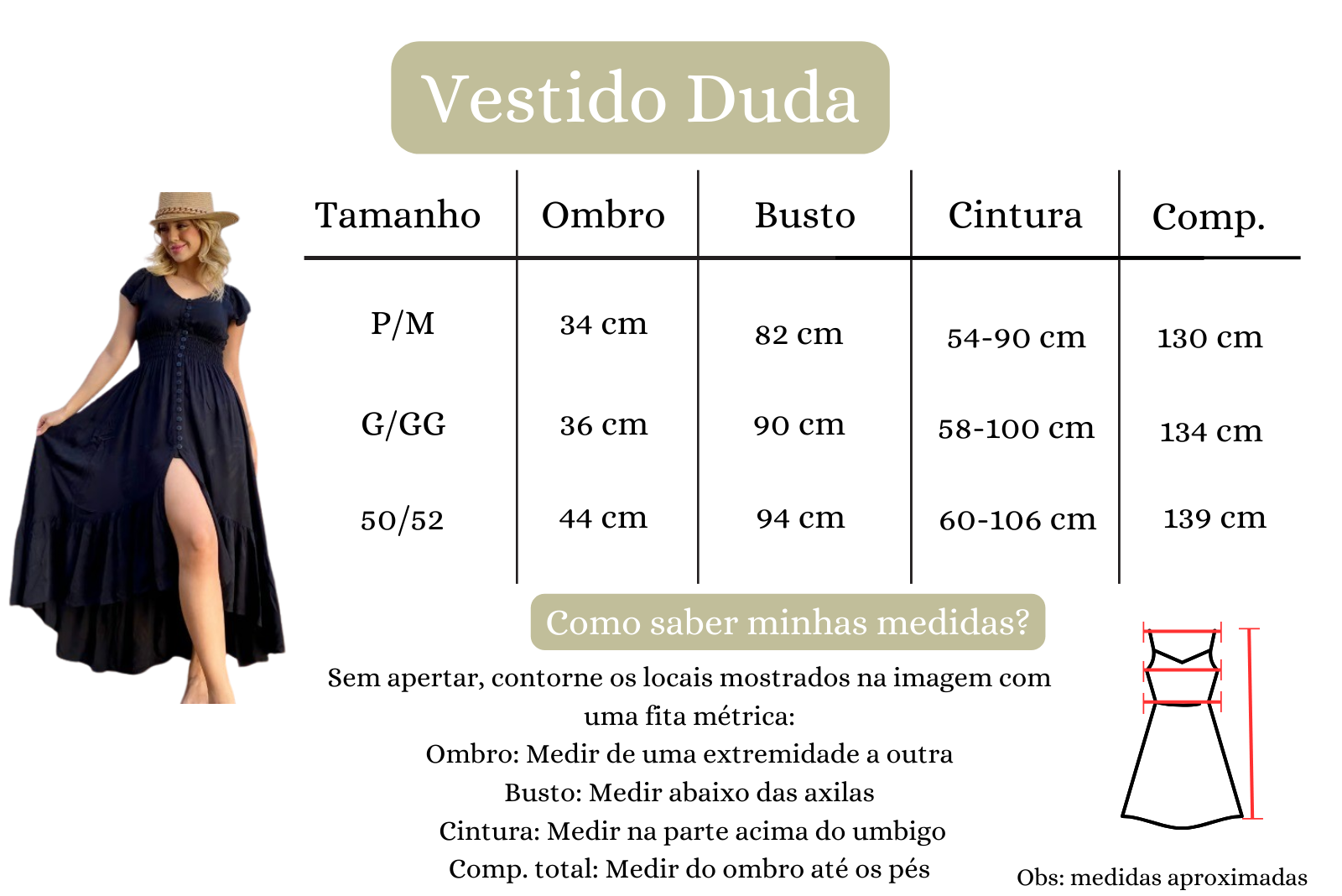 Vestido Duda Samoa