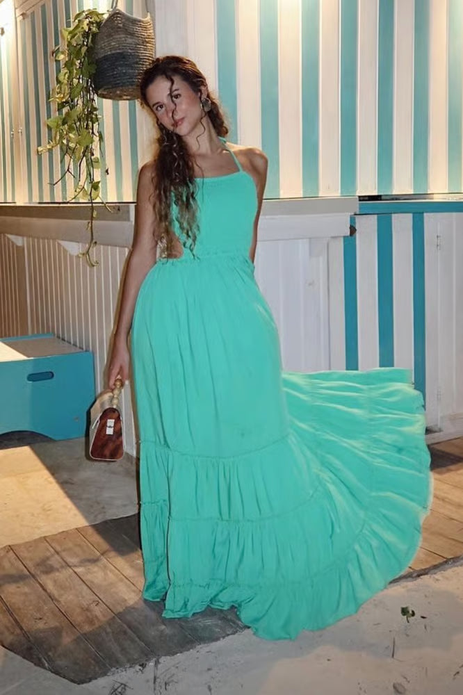 Vestido Longo Yasmin Esmeralda