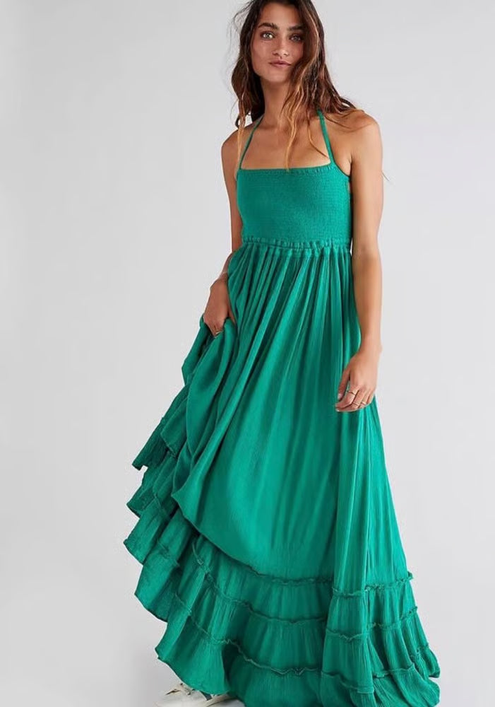 Vestido Longo Yasmin Esmeralda