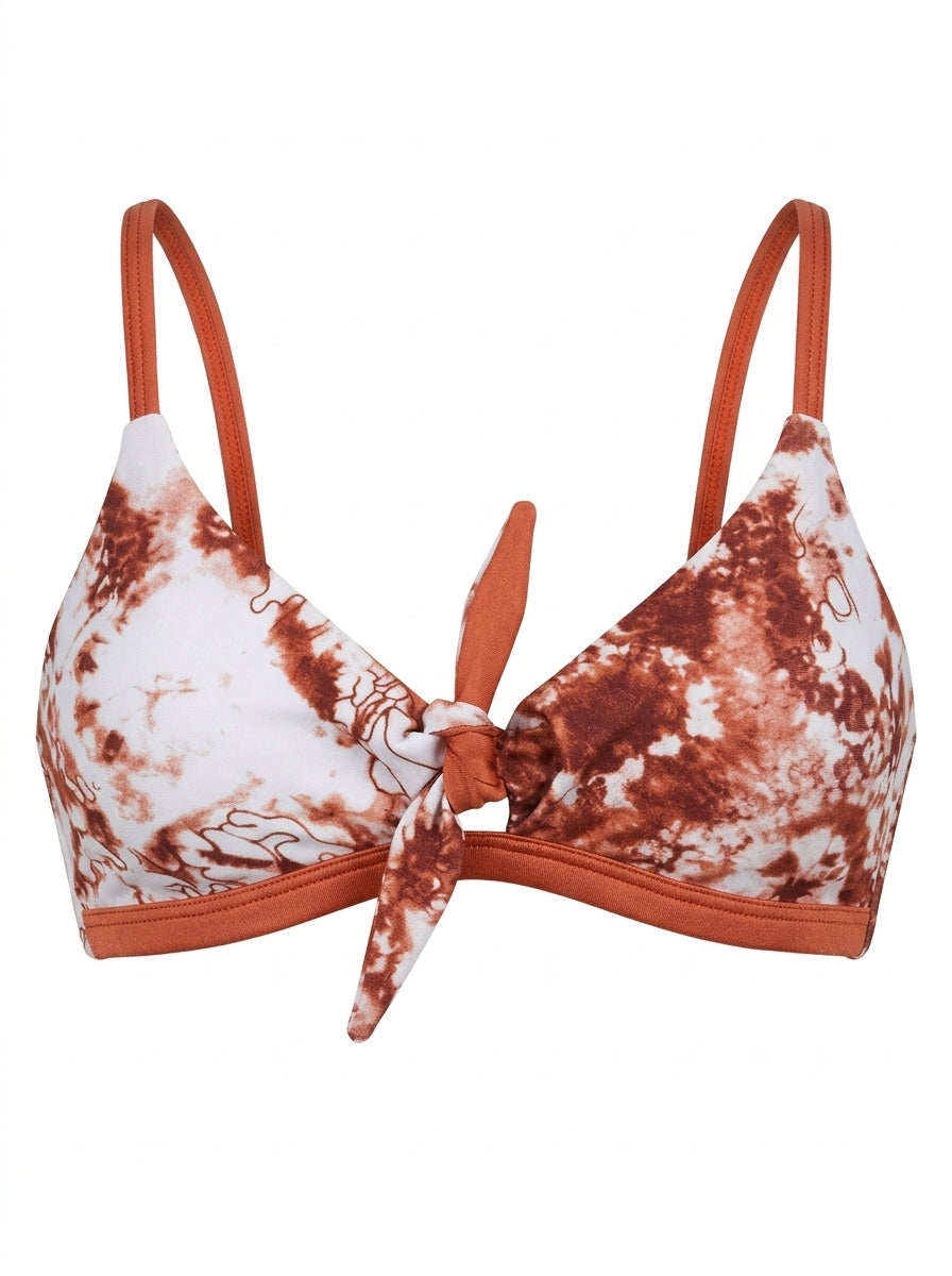 Top Biquíni Maresias Tie Dye Areia