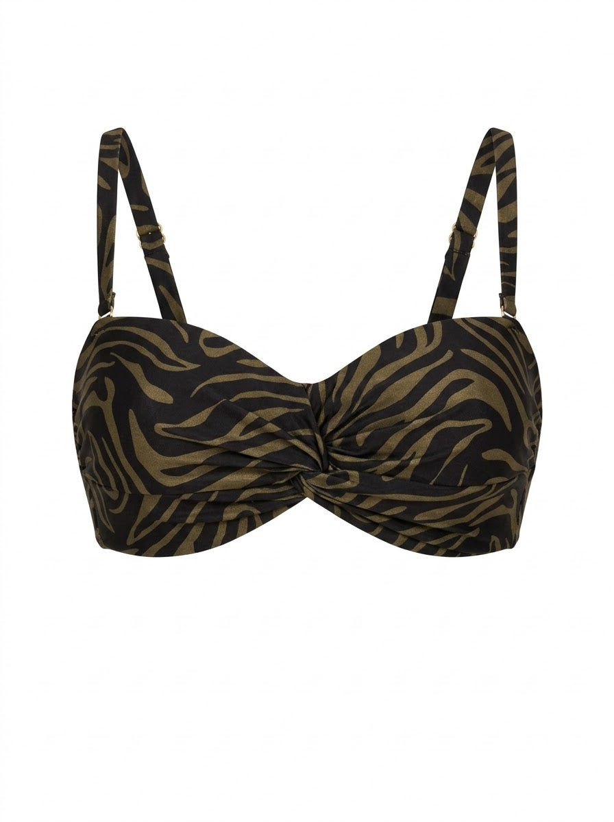Top Biquíni Plus Size Renata Safari