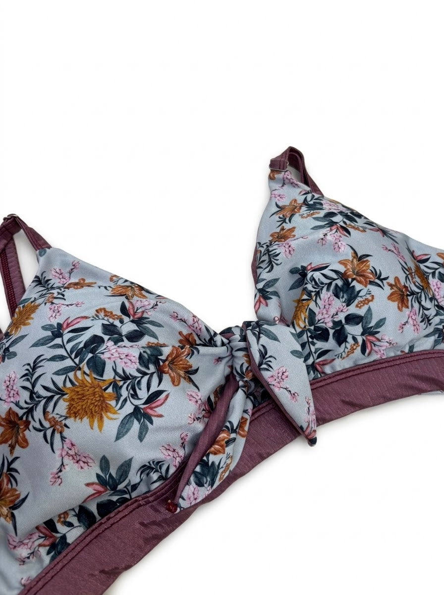 Top Biquíni Plus Size Cropped Maresia Provence