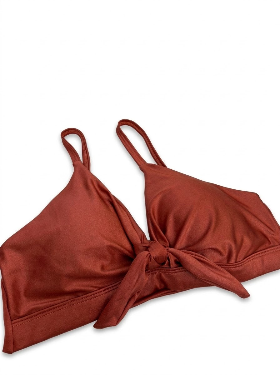 Top Biquíni Plus Size Cropped Maresia Areia