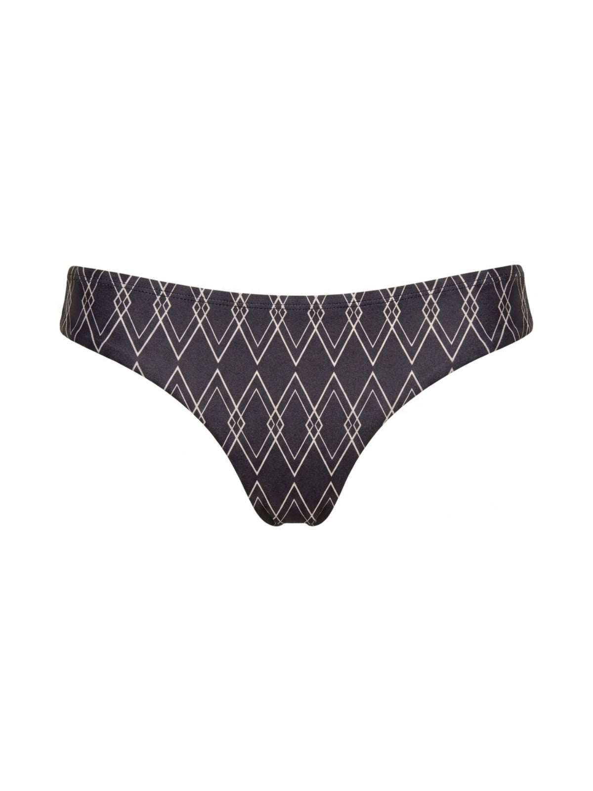 Calcinha De Biquíni Levanta Bumbum Dupla Face Fechada Floral Com Tribal