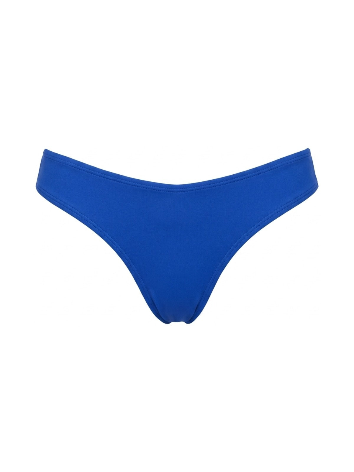 Calcinha De Biquíni Levanta Bumbum Dupla Face Fechada Floral Azul Com Azul