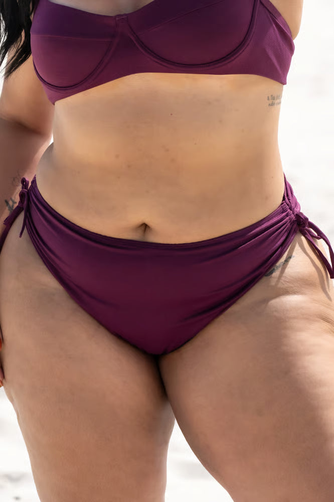 Calcinha Tangão Tiras Malbec Plus Size