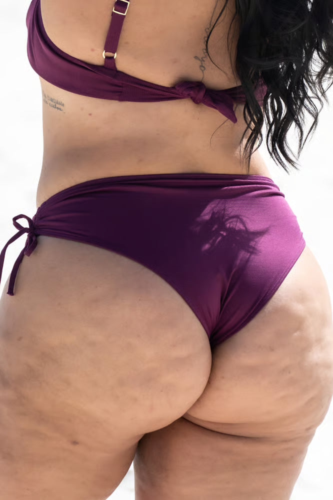 Calcinha Tangão Tiras Malbec Plus Size