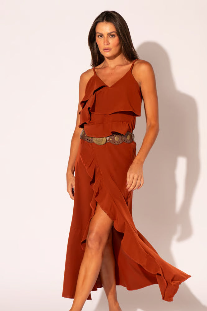 Vestido Longo Ariel Terra